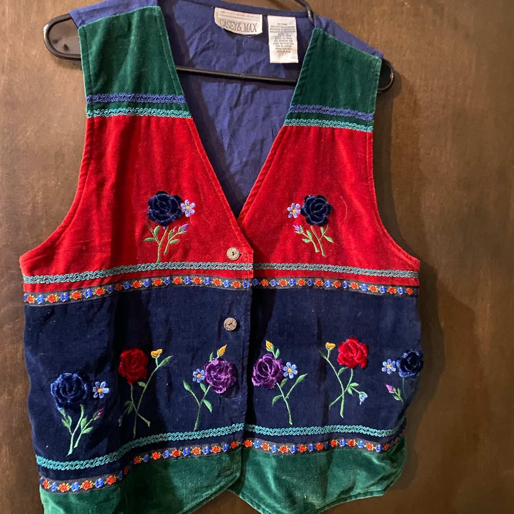 Floral Vest - image 1